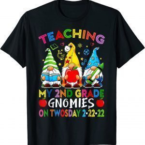 Teaching My 2nd Grade Gnomies On Twosday 2-22-22 Classic Shirt