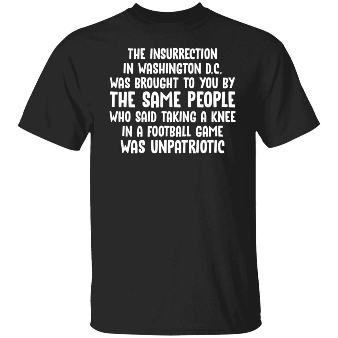 The Insurrection In Washington Dc Was Brought 2022 shirt