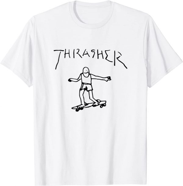 Thrasher Skateboard Boy Skateboard Skater Lovers T-Shirt