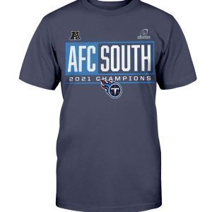 Titans 2021 AFC South Division Champions Shirt