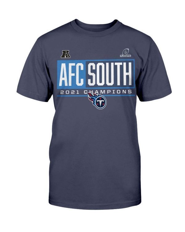 Titans 2021 AFC South Division Champions Shirt