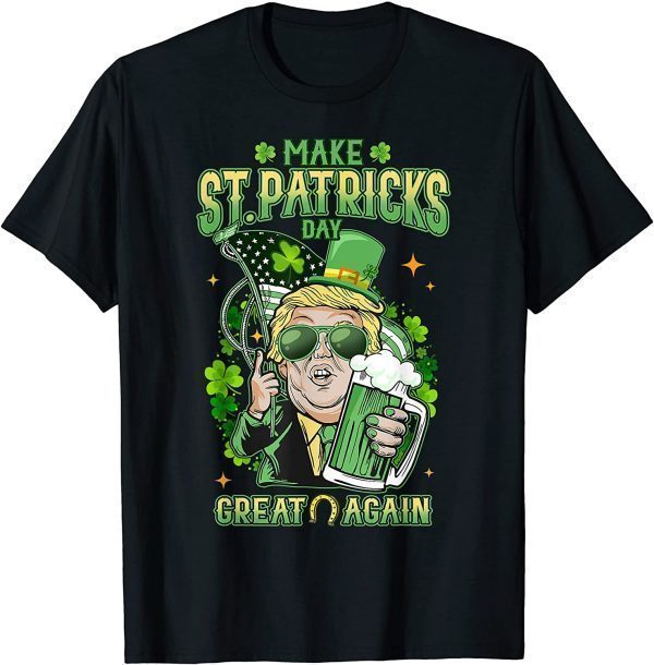 Trump Make St Patrick's Day Great Again Gift Shirt