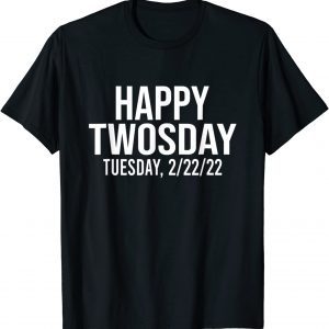 Twosday Tuesday February 22 2022 2-22-22 Math Teacher Official Shirt