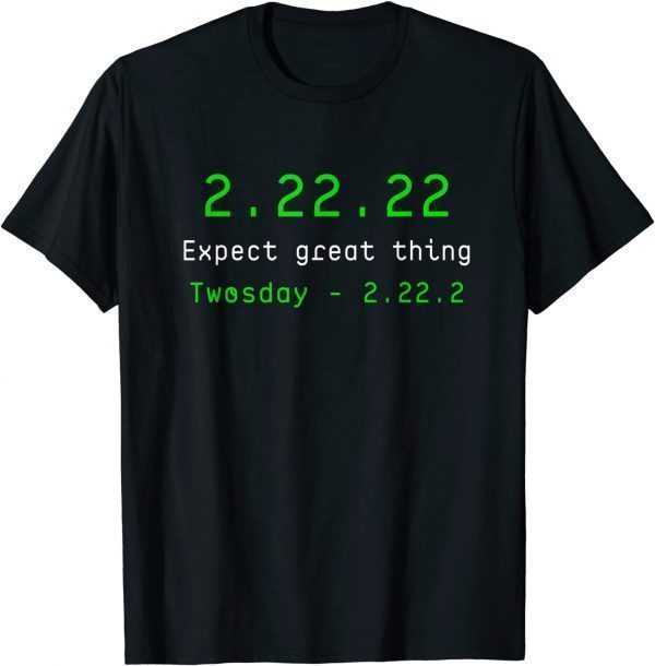 Twosday Tuesday February 22nd 2022 2.22.22. IT IP Address Classic Shirt
