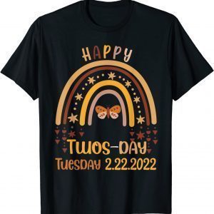 Twosday Tuesday February 22nd 2022 Rainbow Cute Classic Shirt