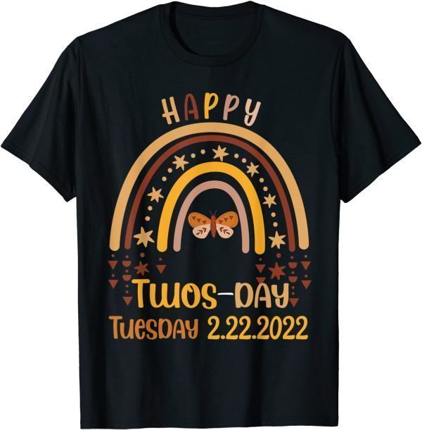 Twosday Tuesday February 22nd 2022 Rainbow Cute Classic Shirt