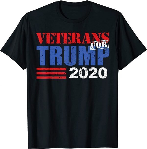 Veterans For Trump 2020 Reelect Donald Trump 2020 Limited Shirt