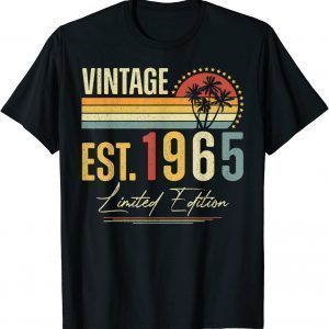 Vintage 1965 Limited Edition 57th Birthday 57 Year Old Classic Shirt