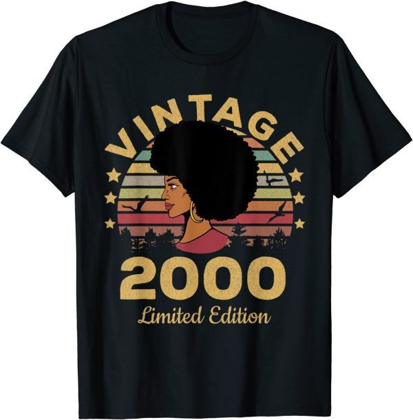 Vintage 2000 Limited Edition 22nd Birthday 22 Year Old Classic Shirt