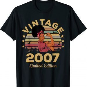 Vintage 2007 Limited Edition 15th Birthday 15 Year Old Unisex Shirt