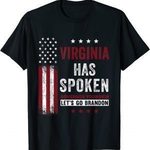 Virginia Has Spoken Glenn Youngkin Let's Go Brandon Official Shirt