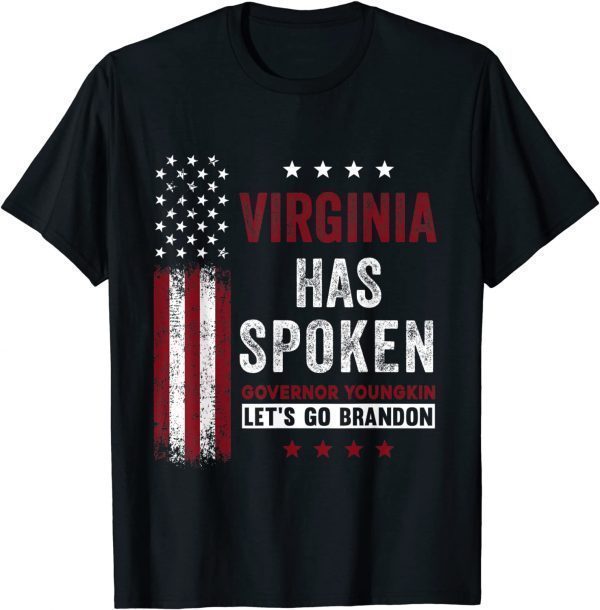 Virginia Has Spoken Glenn Youngkin Let's Go Brandon Official Shirt