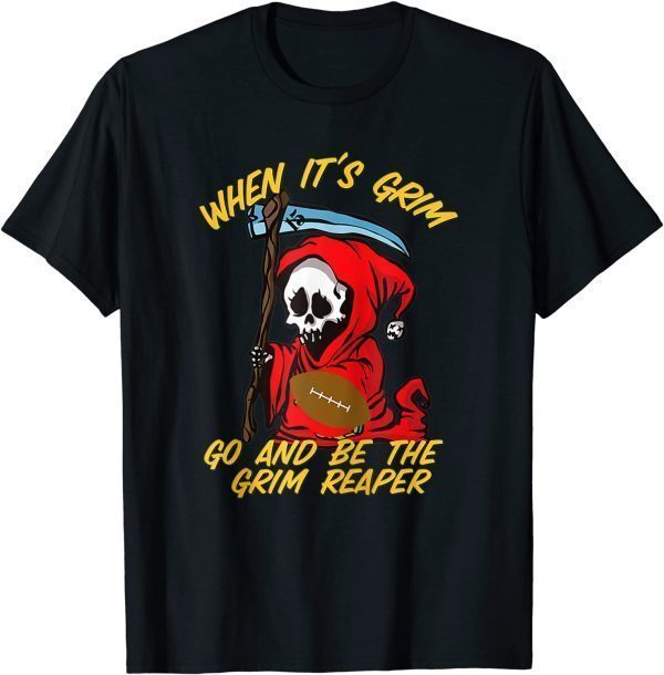 When It's Grim Go Be the Grim Reaper Kansas City BBQ Lover Classic Shirt