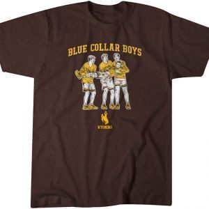 Wyoming Basketball: Blue Collar Boys 2022 Shirt
