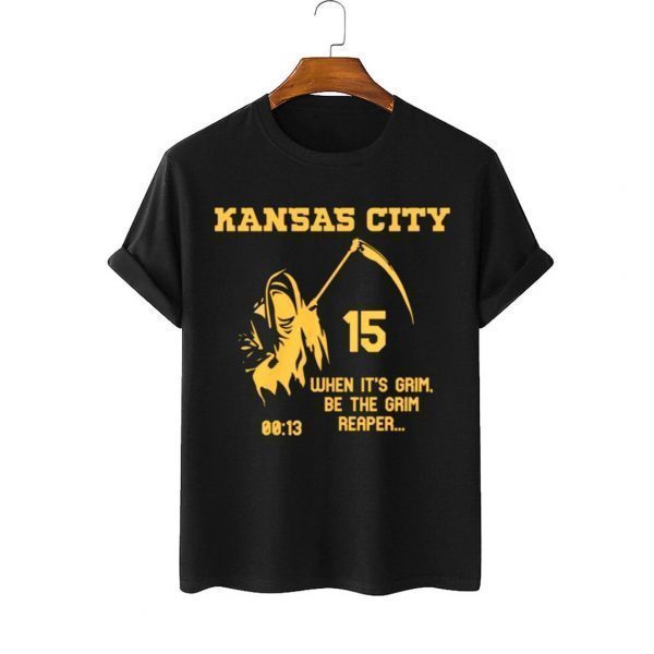 chiefs 13 seconds, Mahomes KC Chiefs Grim Reaper T Shirt