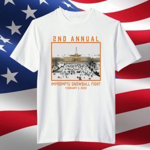 2nd Annual Snowball Fight 2022 Shirt