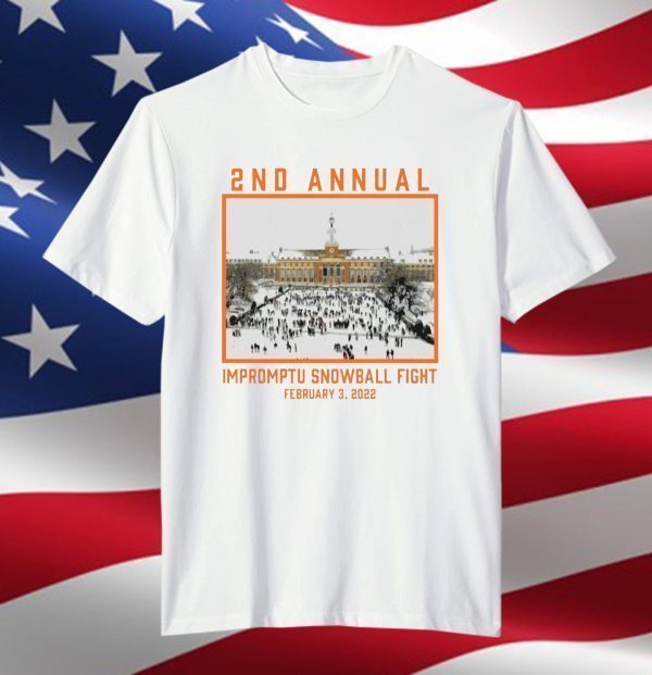 2nd Annual Snowball Fight 2022 Shirt