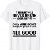 Animal Horseback Riding Horseshoe Farm Race Horse 2022 T-Shirt