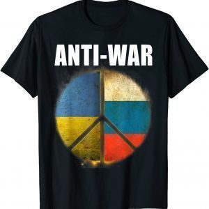 Anti War Ukraine Flag Support For Ukrainian Peace Ukraine Shirt