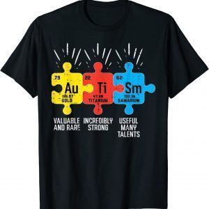 Autism Elements Periodic Table Awareness ASD Classic Shirt