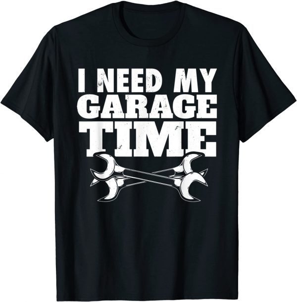 Auto Repairman I Car Mechanic I Need My Garage Time Classic Shirt