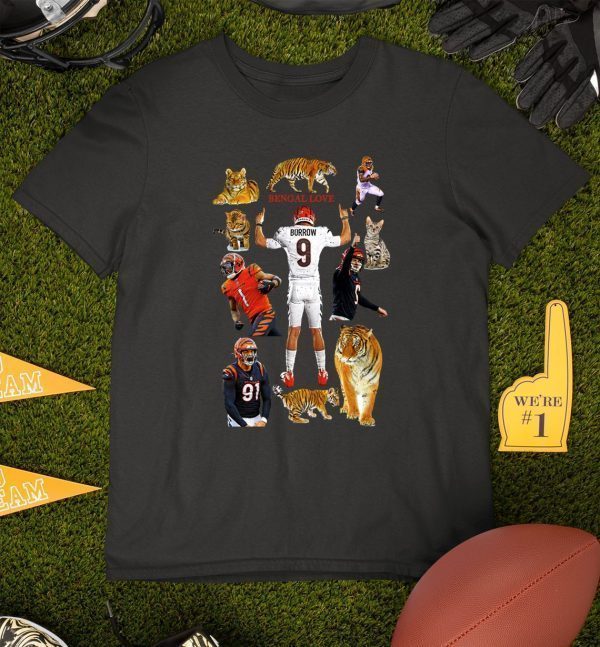 Bengal Cat Love , Cincinnati Bengals Classic Shirt