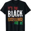 Black Excellence Afro Black Pride African Black History Mont Classic T-Shirt