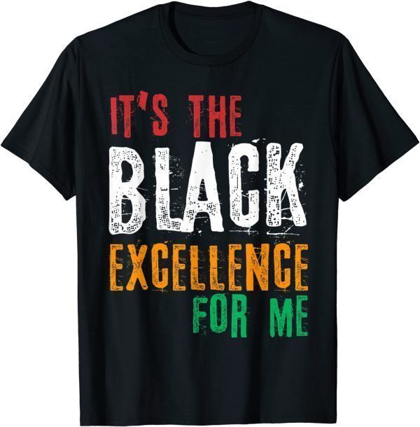 Black Excellence Afro Black Pride African Black History Mont Classic T-Shirt