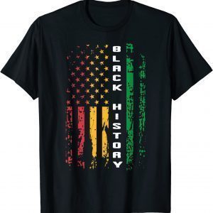 Black History African American Flag Africa Black Pride Classic Shirt