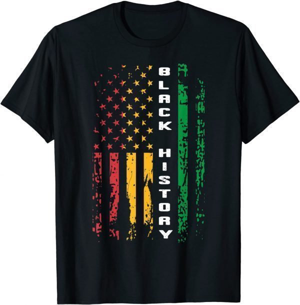 Black History African American Flag Africa Black Pride Classic Shirt