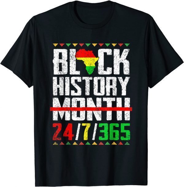 Black History Month African Woman - African Pride Apparel Tee Shirt