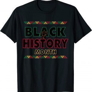 Black History Month Black Fist for Teachers Students Classic T-Shirt