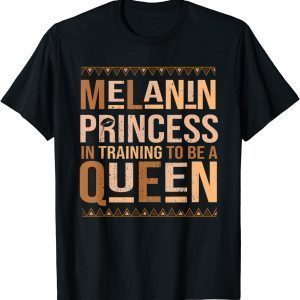 Black History Month Melanin Princess Classic Shirt