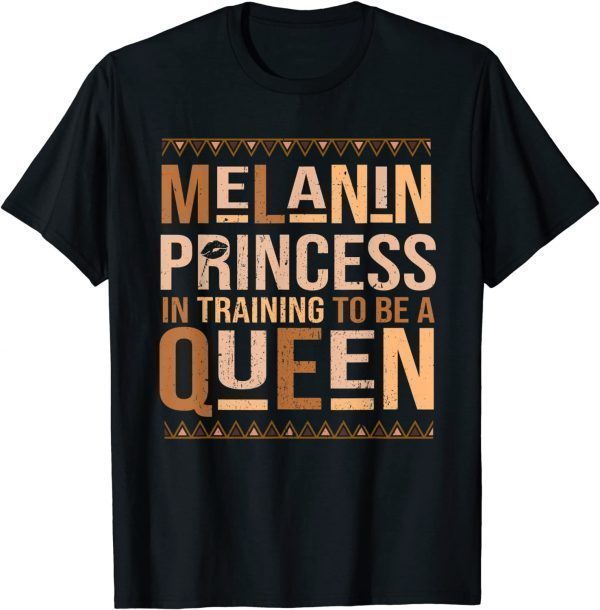 Black History Month Melanin Princess Classic Shirt