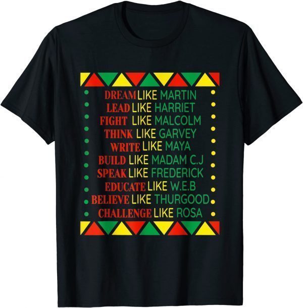 Black History Month Pride African American Classic Shirt