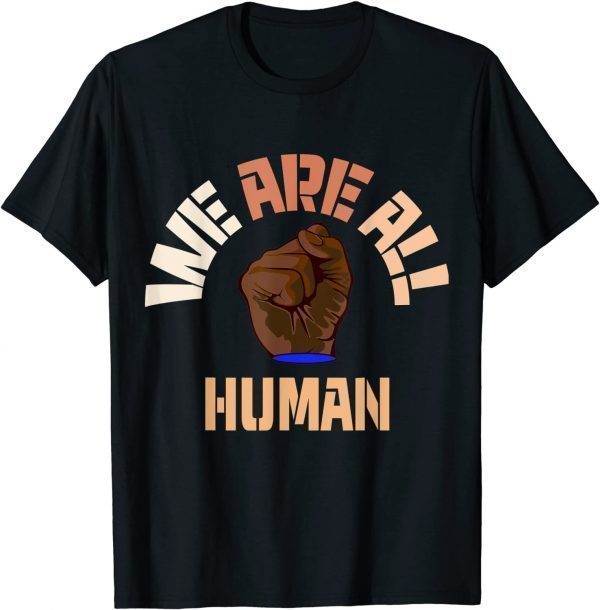 Black History is American History - We Are All Human - BHM 2022 Shirt