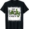Bleached St Patricks Day Leopard One Lucky Chef Classic Shirt