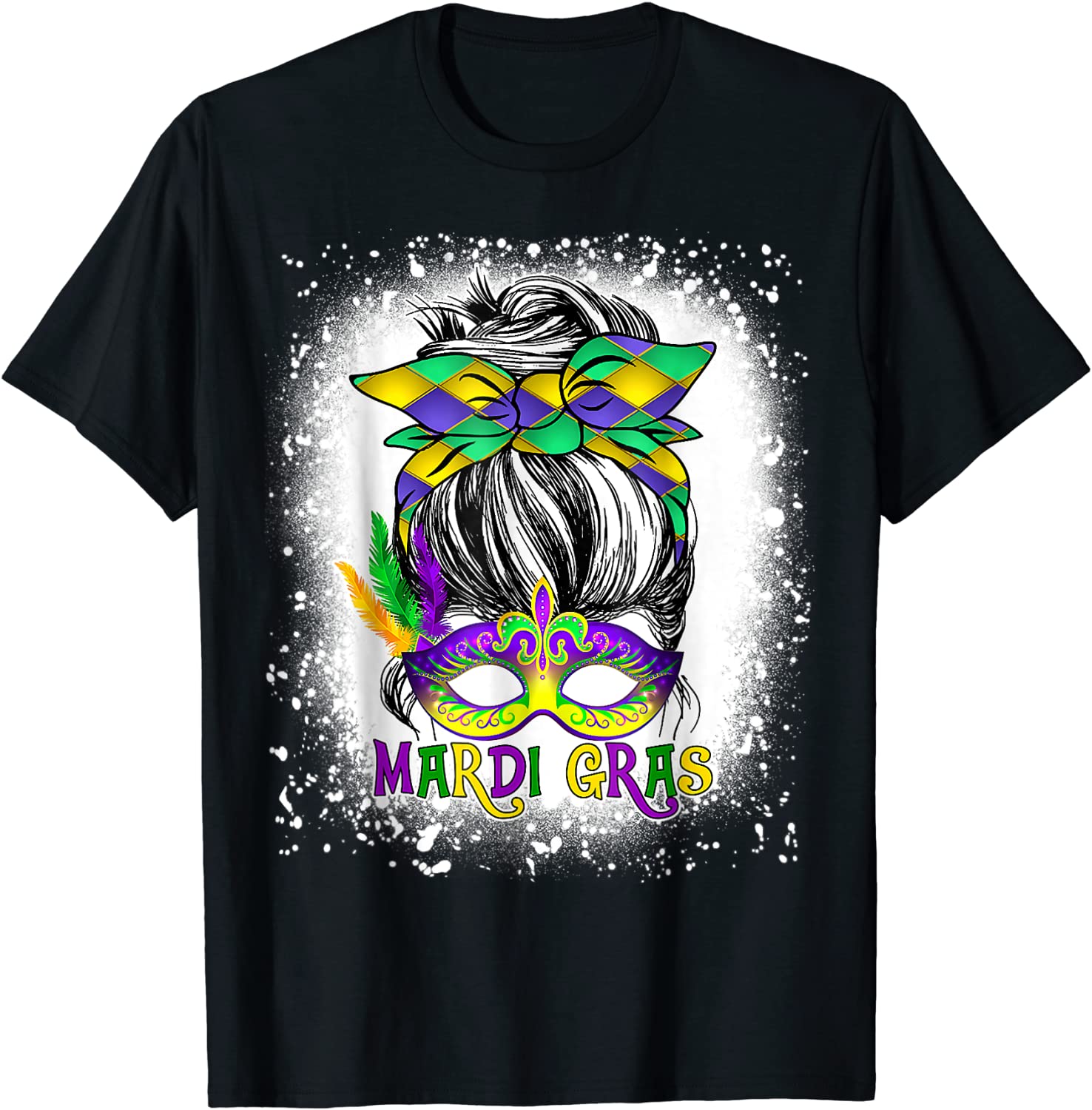 mardi gras youth shirt