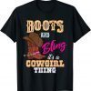 Boots Bling its a Cowgirl Thing Horseback Cute Cowgirl Classic Shirt