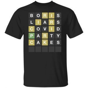 Boris Liars Covid Party Cakes 2022 Shirt