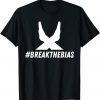 Break the Bias Pose International Women's Day Feminist 2022 T-Shirt