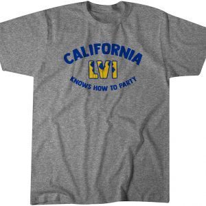 California Knows How To Party Classic Shirt