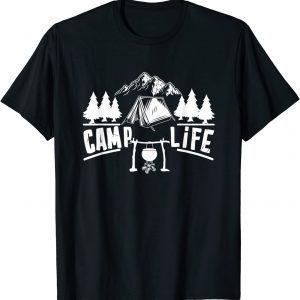 Camp Life Cool Camper Camp Camping Classic Shirt