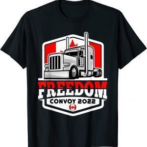 Canada Flag Freedom Convoy 2022 Gift T-Shirt