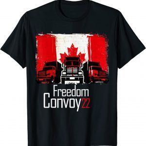 Canada Freedom Convoy 2022 Flagge der kanadischen Classic Shirt