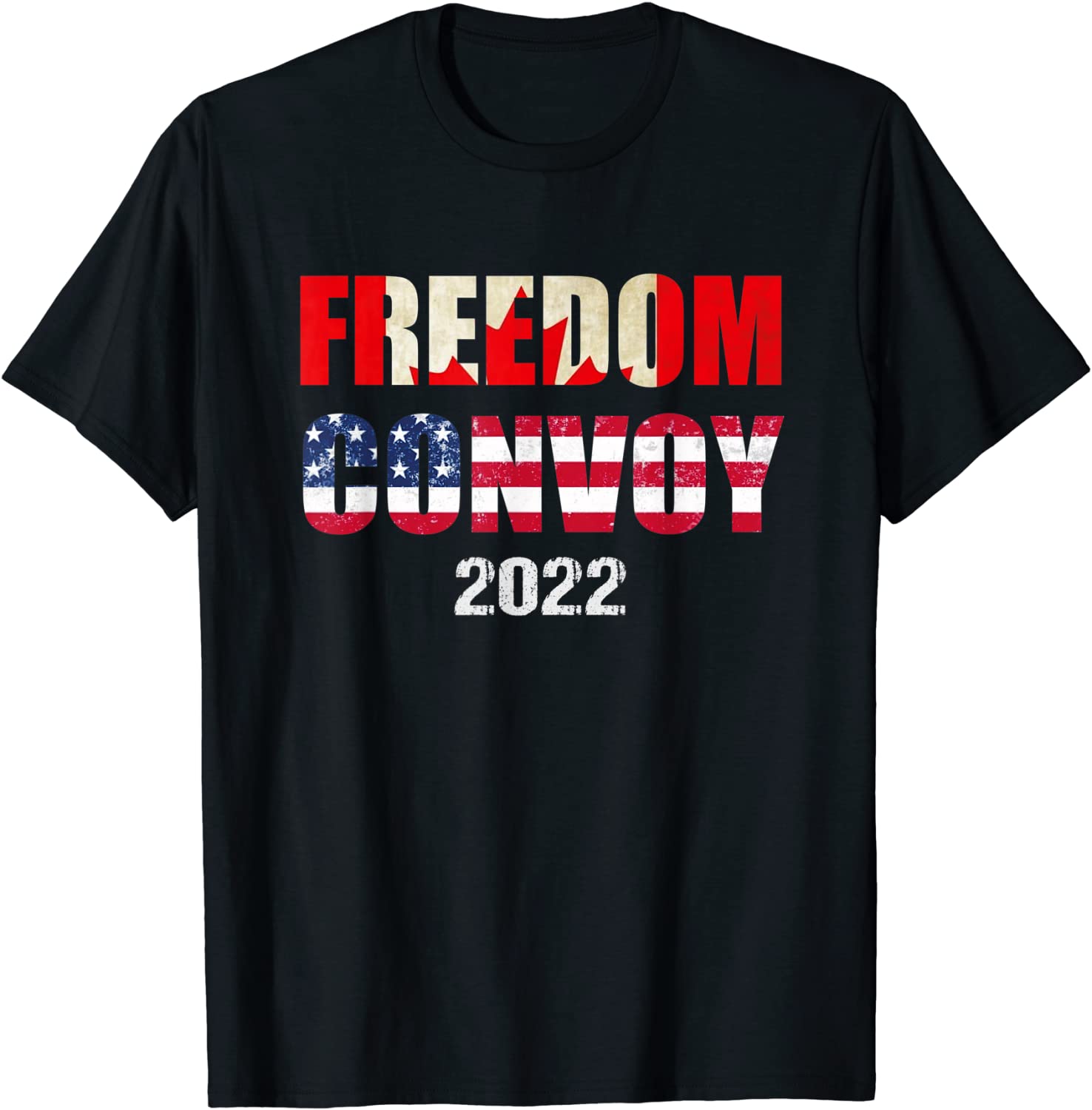 Canada Freedom Convoy 2022 Support Canadian Truckers Classic T-Shirt