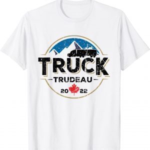Canada Freedom Convoy 2022 Truck Trudeau Canadian Truckers Classic Shirt