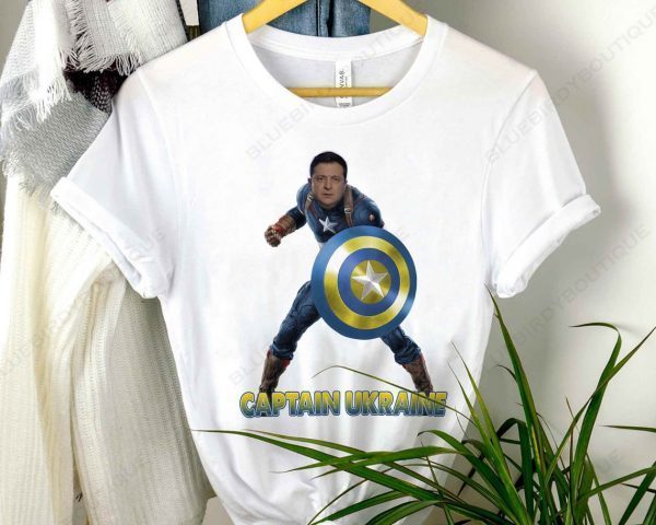 Captain Ukraine Zelenskyy Not A Ride Love Ukraine T-Shirt