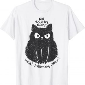 Cat Lover Black Cat No Touching Classic Shirt