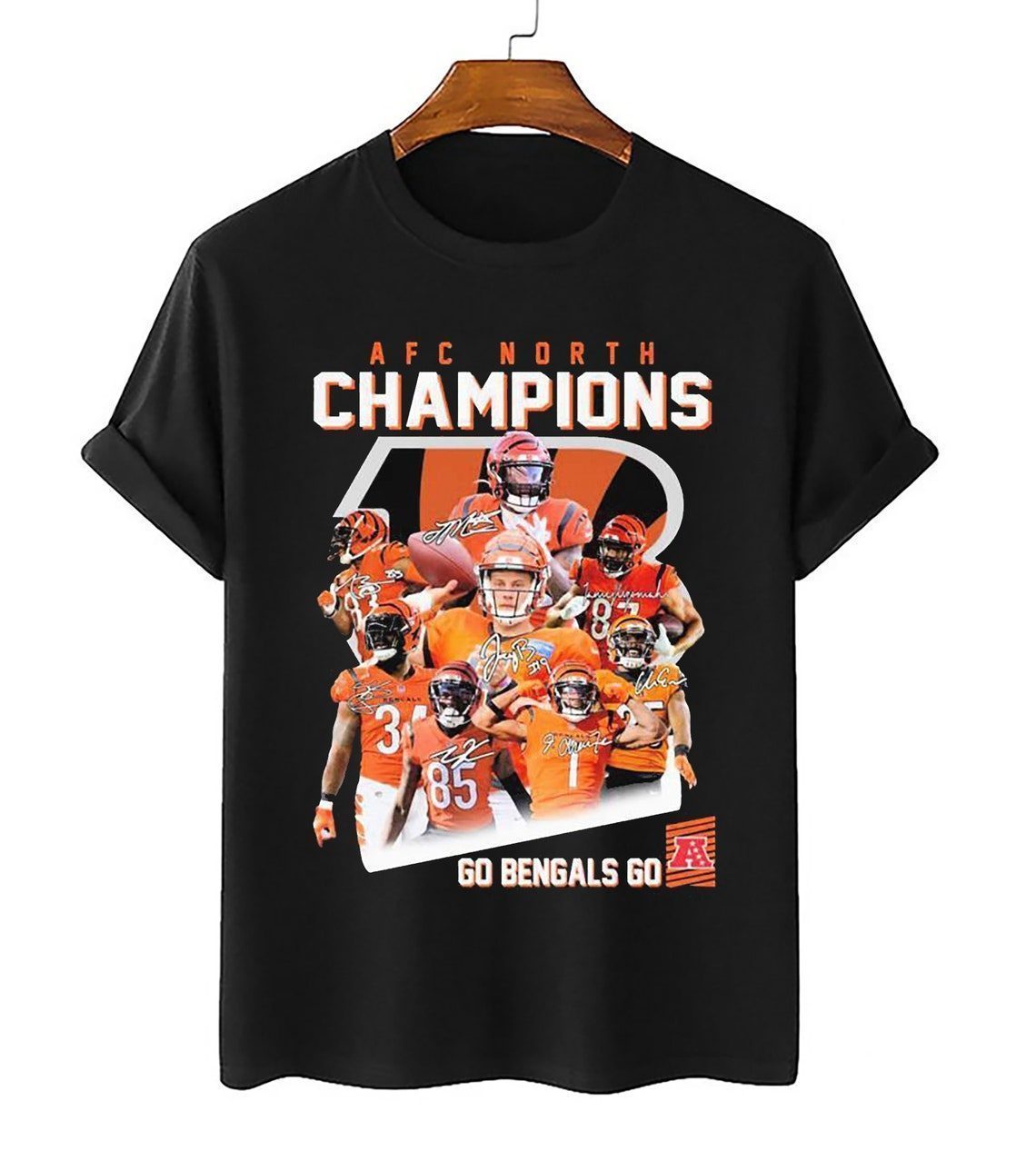 Cincinnati Bengals 2022 Champion AFC North Division 2022 shirt
